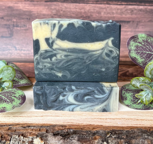 Charcoal and Tea Tree Goat Milk Soap