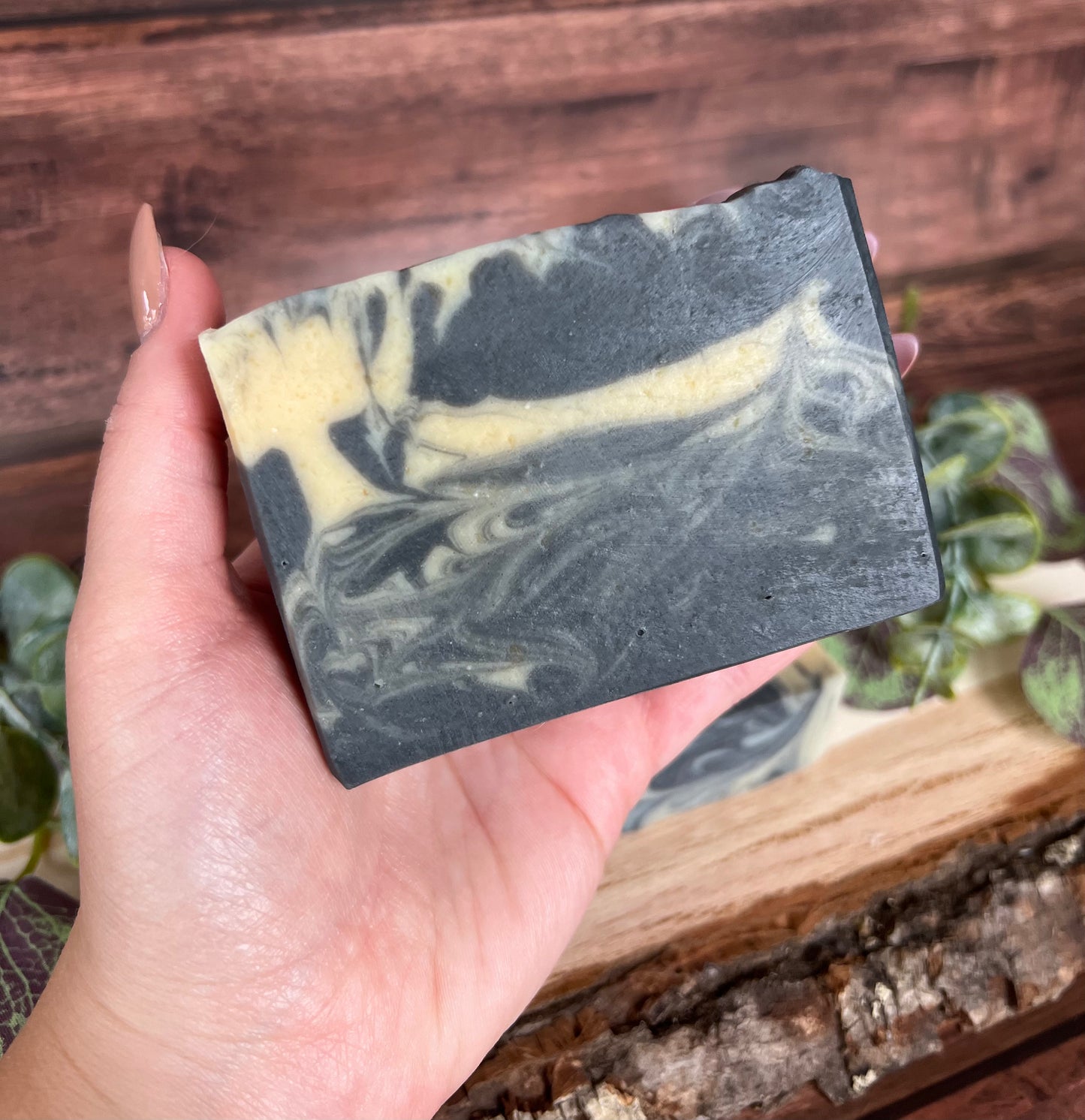 Charcoal and Tea Tree Goat Milk Soap